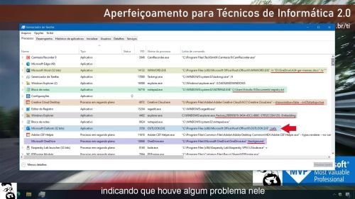 Aula 34: Gerenciador de Tarefas e Monitor de Recursos  (14:17) | Curso de APERFEIÇOAMENTO para Técnicos de Informática 2.0