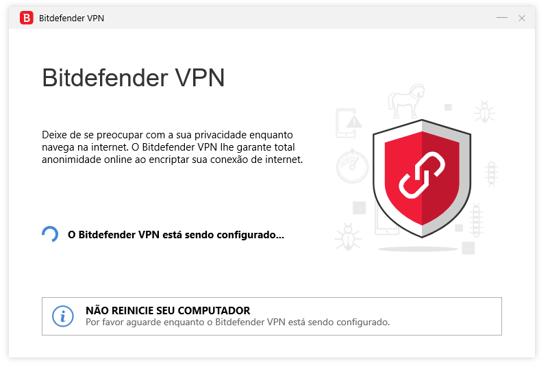 Bitdefender Internet Security 2019 | VPN - configuração