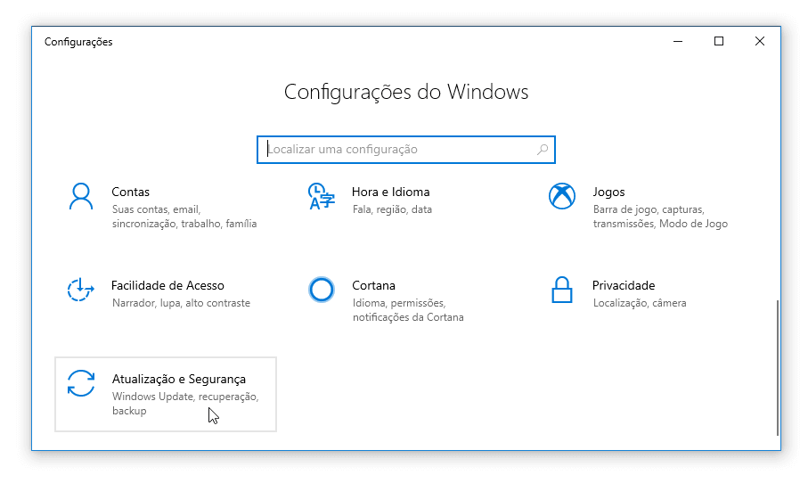 Modo de Segurança no Windows | Atualização e Segurança