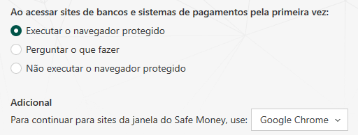 Kaspersky Internet Security 2019 | Safe Money em navegador protegido