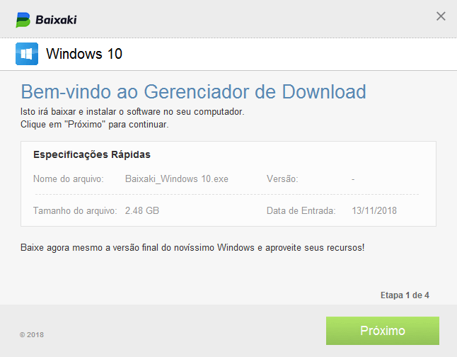 Windows 10 no Baixaki | Gerenciador de Download que não gerencia nada