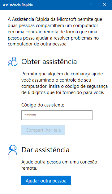 Como usar a Assistência Rápida no Windows 10