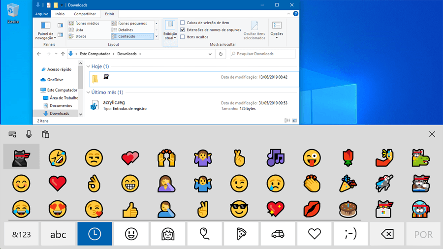 Como usar emojis como nomes para pastas e arquivos no Windows 10