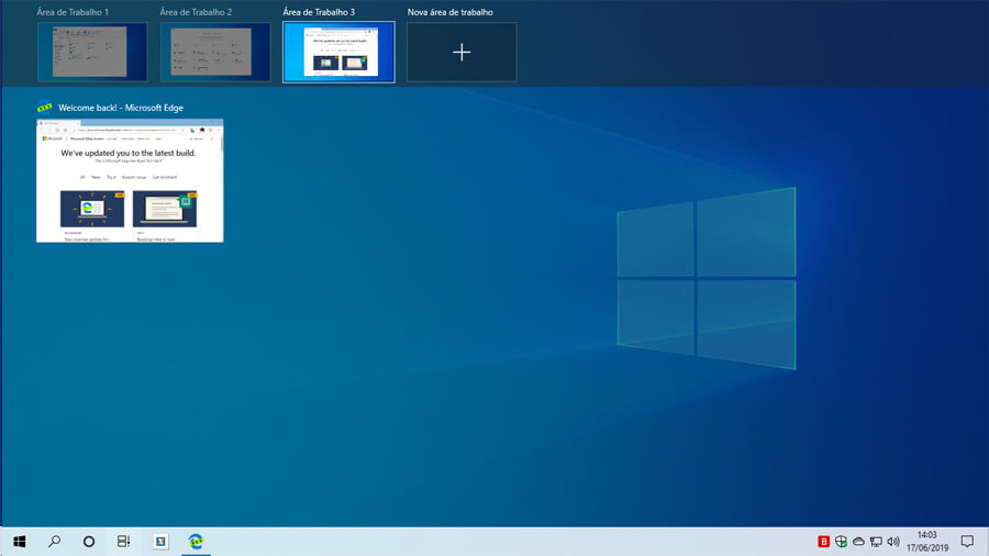 Como usar áreas de trabalho virtuais no Windows 10