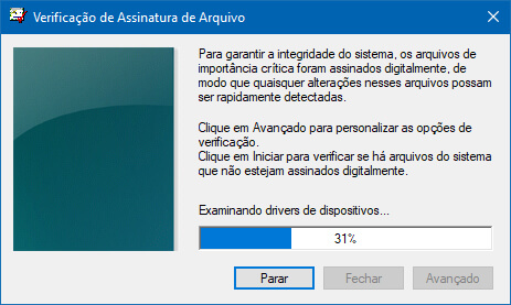 Como usar a ferramenta Verificação de Assinatura de Arquivo no Windows 10