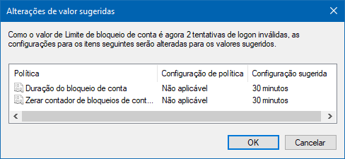 Como definir um limite de bloqueio de conta de usuário no Windows 10