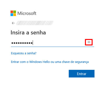 Como desativar o botão para revelação de senha no Windows 10