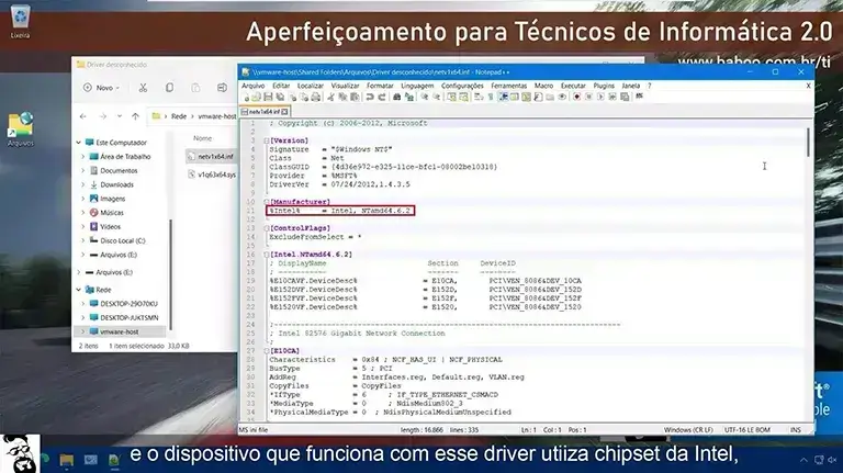 Aula 11: Entenda a fundo sobre Hardware ID e arquivos .INF e como os drivers dependem deles
