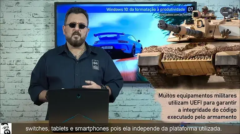 Aula 01: Introdução, BIOS/UEFI e Segurança do Windows sob UEFI