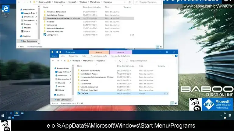 Aula 07: Instalação do Windows 10 (configurações básicas e personalização)