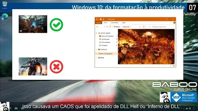 Aula 17: Reparação/Restauração e Solução de Problemas