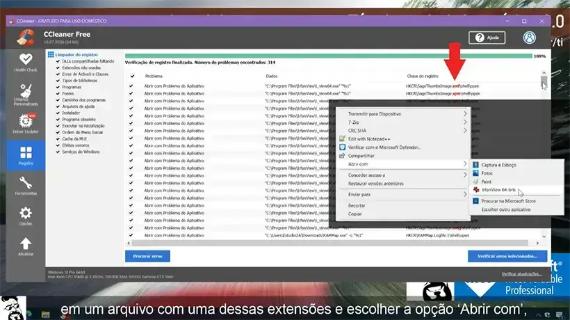 Registro do Windows