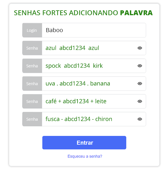 Domine a arte de criar SENHAS FORTES