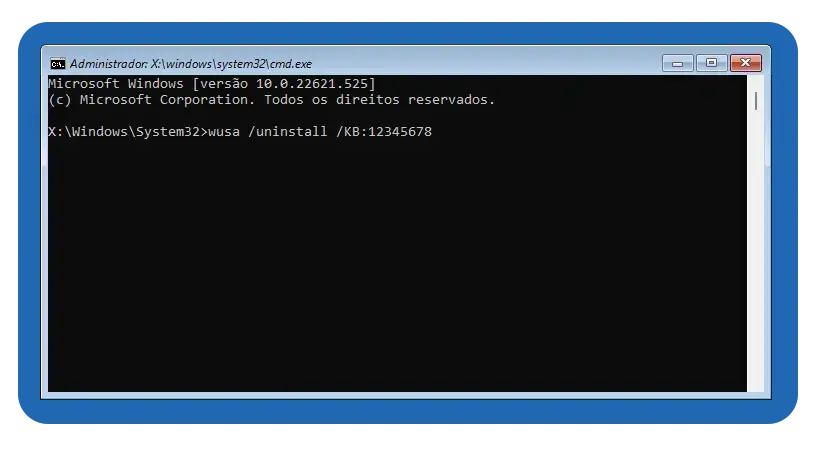 Como desinstalar uma atualização do Windows
