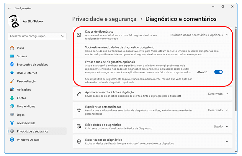 Desativar a Telemetria não deixa o Windows mais rápido