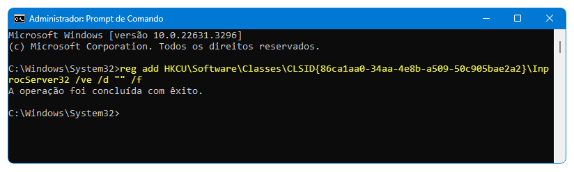 Como exibir menu completo no Windows 11