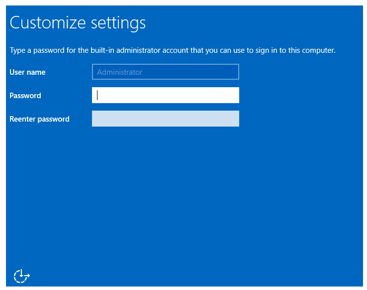 Login do Administrador